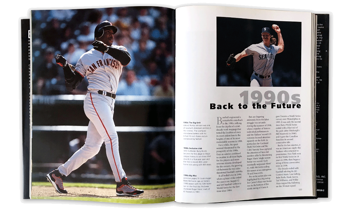 Baseball Book Inside Spread 4