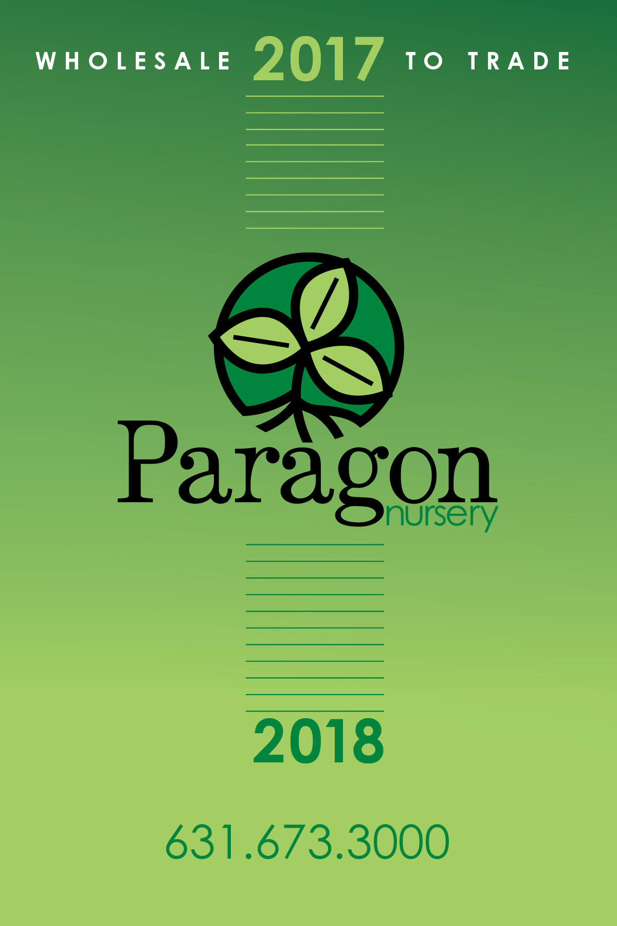 Paragon Price List Cover